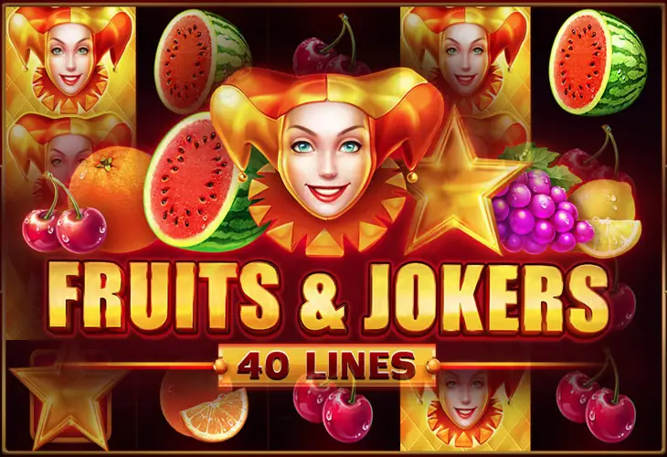 Fruits And Jokers 40 Lines