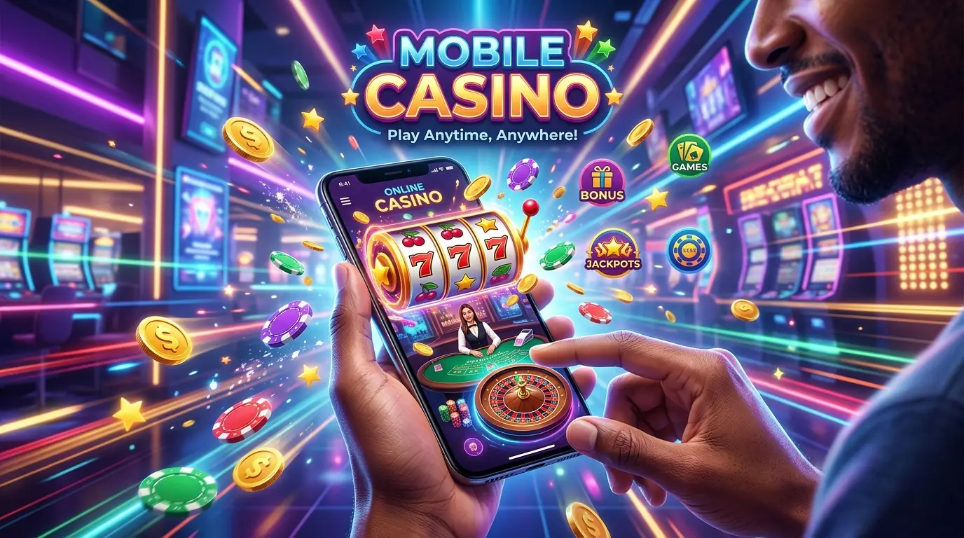 Mobil hos Seven casino