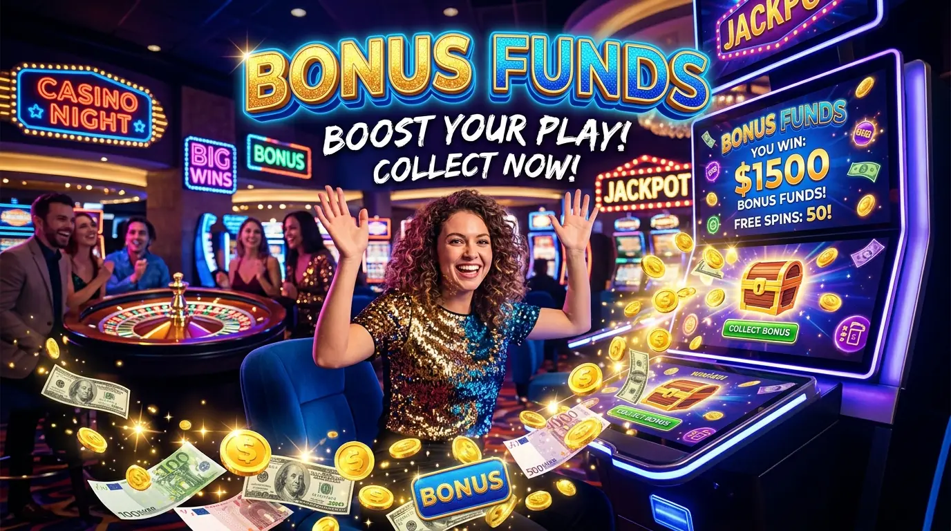 Bonus på konto hos Seven casino